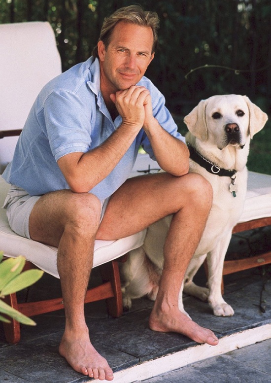 Kevin Costner labrador