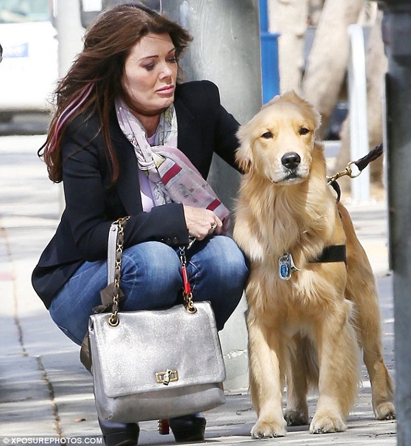 Lisa Vanderpump golden retriever