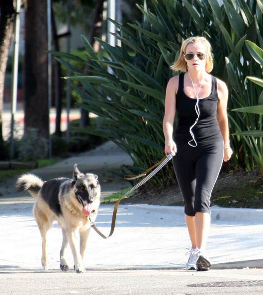 Reese Witherspoon german shepherd