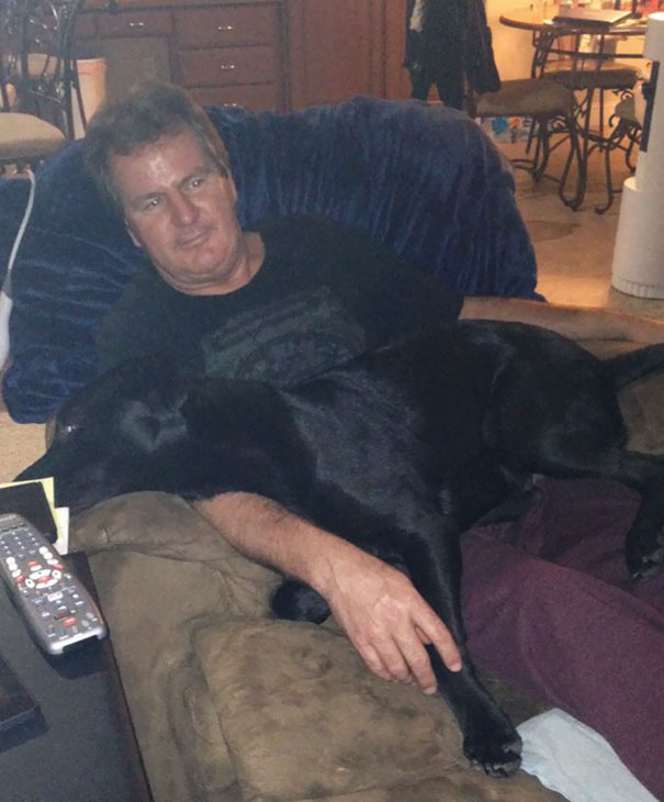 This Is So Funny To Me Bc My Dad Didn't Want The Dog But Now They Love Each Other This Is So Funny To Me Bc My Dad Didn't Want The Dog But Now They Love Each Other