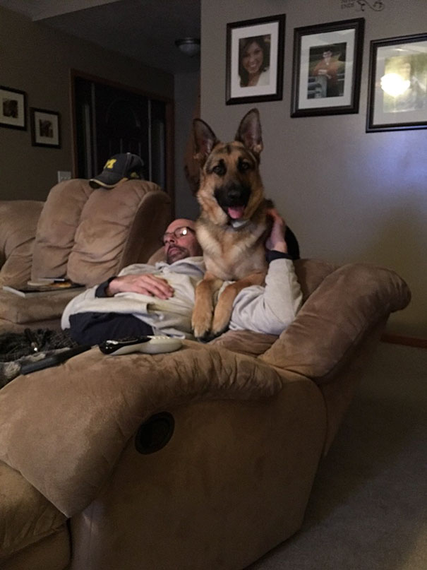 My Dad Didn't Want The Dog In The House.. Now They Are Bffs My Dad Didn't Want The Dog In The House.. Now They Are Bffs