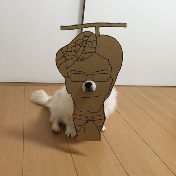 Cardboard Costume