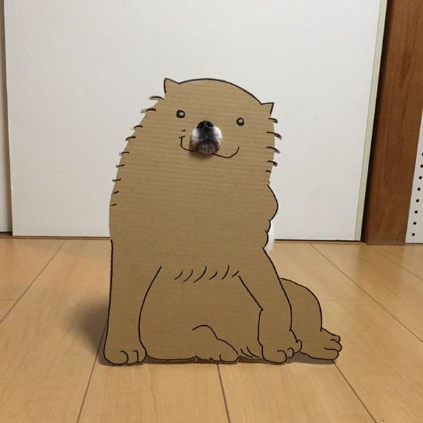 Cardboard Costume