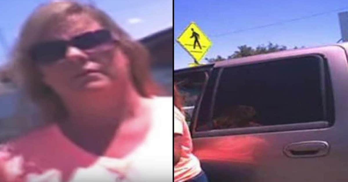 Cop Orders Woman To Sit Inside Hot Car After She Lock
