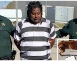 Sheriff Personally Escorts Man To Jail After He Starved His Dog Nearly To Death