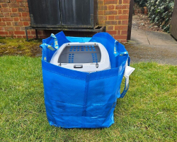 Rescuers Discover Two Ikea Bags in Parking Lot — And Can’t Believe Who’s Inside