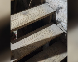 Woman Screams After Spotting Creepy Figure In Basement — But It’s Not What She Thinks