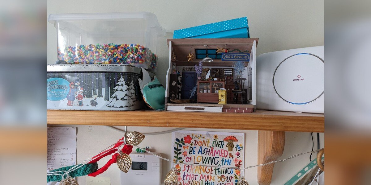 Woman Does a Double Take When She Realizes Someone Moved Into Her Diorama