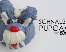 [Recipe] How To Make Adorable Schnauzer Cupcakes