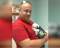 Firefighter Saves Pit Bull From Fire, But Watch What Happens 5 Months Later…