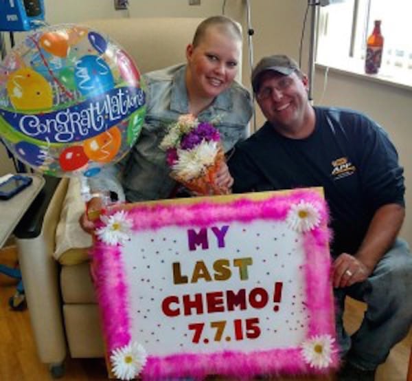 Three weeks later, Tara underwent a partial mastectomy, nine months of chemotherapy and radiation. Today, she's cancer-free. 