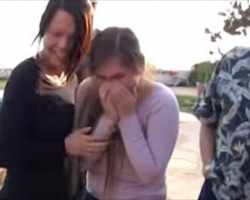 Family Has Emotional Reunion With Their Dog Who Lived As A Stray For Over 4 Years