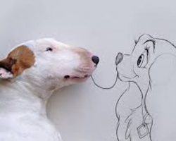 Creative Dog Lover Makes Fun Images Of His Beloved Bull Terrier