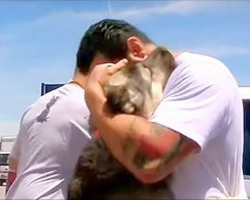 Soldier Has To Leave Puppy Behind In Iraq – Now Watch His Reaction When Reunited