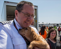 Southwest Airlines Fills Cabin With Pets Orphaned During Houston Storm In Dramatic Rescue