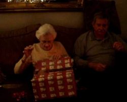 Grandmother Surprised By The Christmas Present She Always Wanted