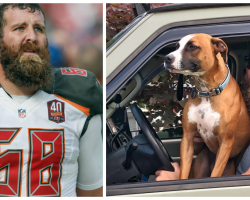 NFL Player Leaves Football Behind, Adopts Shelter Dog And Goes On Epic Road Trip