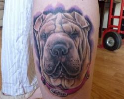 The 11 Coolest Shar Pei Tattoo Designs In The World