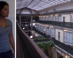 Woman lives in oldest Mall In America after 48 abandoned shops are turned into homes
