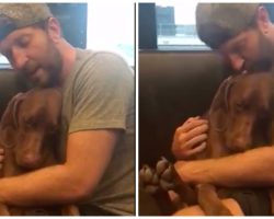 Country Superstar Cradles His Dog, Sings Him Peacefully To Sleep