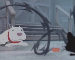 Pixar’s New Short About A Stray Kitten And A Pit Bull Tugs On The Heartstrings