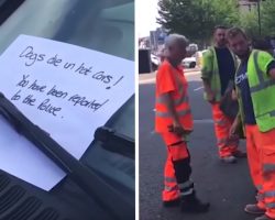 Cops want to wait for owners, but refuse workers act to save dogs in hot car