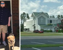 Indifferent Church Kicks Blind Man Out Of Service For Having Guide Dog With Him