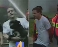 Man Gets Arrested For Saving His Dog From His Burning House