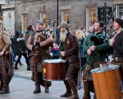 Tribal Scottish Band Performs Breathtaking Battle Song