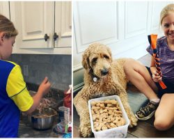 9-Year-Old Girl Starts ‘Barkery’ To Sell Homemade Dog Treats Online To Raise Money For Shelter