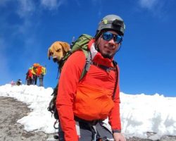 Hikers Climb Mexico’s Highest Peak to Rescue Stranded Dog, Carry Him Down in Backpack