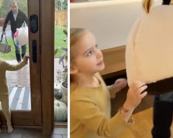Dad Brings Home A New Pet For The Girls, Keeps It A Secret Until The End