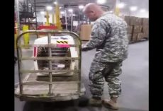 Soldier Forced To Leave His Dog On Deathbed Is Informed About A Crate’s Arrival