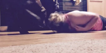 Service Dog Springs To Action To Help Mom Who’s Having A Seizure