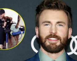 Chris Evans visits animal shelter, gives cuddles and treats to adoptable dogs