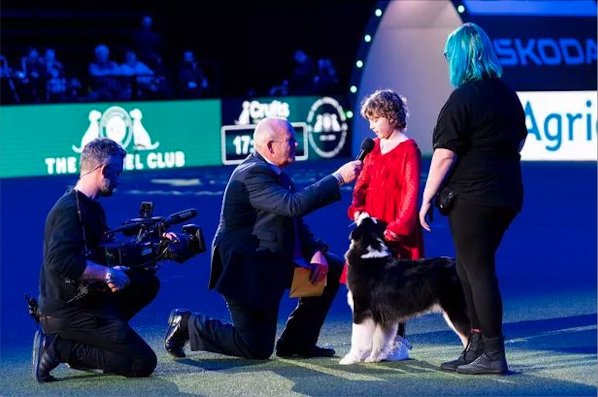 Young Cancer-Battling Girl Takes Center Stage At Crufts 2024