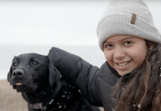 Hearing Dog Transforms Deaf Girl's Life, Her Confidence, And Her Self-Belief