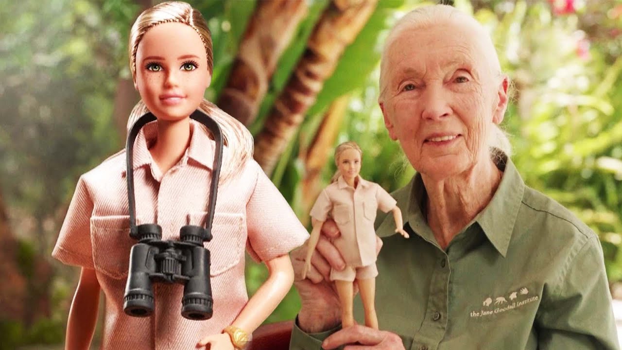 Primatologist Dr. Jane Goodall ‘delighted’ after being honored with her own Barbie doll