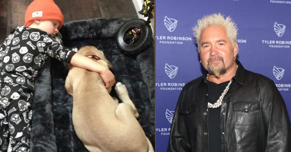 Guy Fieri and son Ryder pay tribute to late family dog Roxy: “She lived a great life”
