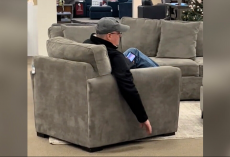Dog Dad Has One Non-Negotiable Rule While Chair Shopping — And It’s All About His Pup