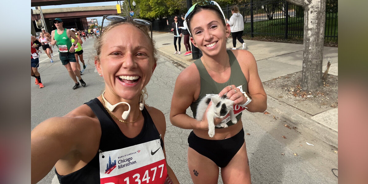 Marathon Runner Sacrifices Record Time to Save a Kitten Mid-Race