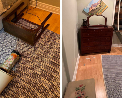 Woman Wakes Up To Chaos — And Finds The Cutest Little Burglar In Her Bedroom