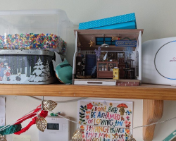 Woman Does a Double Take When She Realizes Someone Moved Into Her Diorama