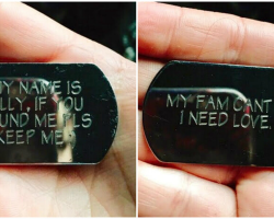 Woman Finds Shivering Dog On Highway With Heartbreaking Message On Her Tag