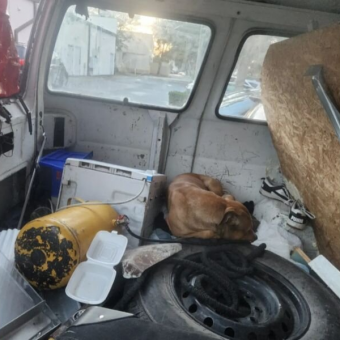 Restaurant Worker Spots Abandoned Van — Then Realizes Someone Helpless Is Trapped Inside