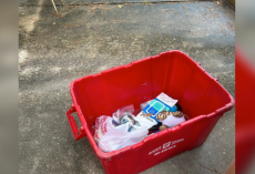 Neighbors Spot Strange Bin In Backyard — Then Realize Someone Inside Needs Help
