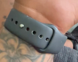Guy Looks Down And Finds A Tiny Roommate Living In His Watch Band