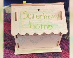 Kids Discover A Hershey’s Kiss-Sized Bat And Build Him A Tiny House To Keep Him Safe